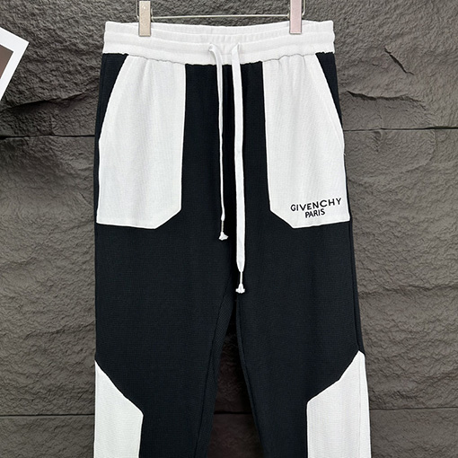 ジバンシイコピー 新しいワッフルカラーのカップルパンツ
