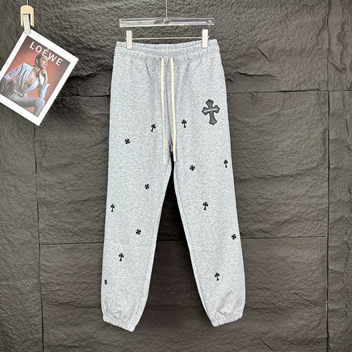 クロムハーツ 新しいファッション刺繍カップルパンツ