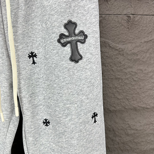 クロムハーツ 新しいファッション刺繍カップルパンツ