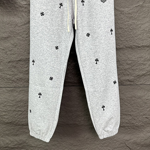 クロムハーツ 新しいファッション刺繍カップルパンツ