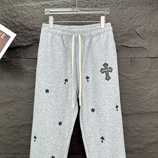 クロムハーツ 新しいファッション刺繍カップルパンツ