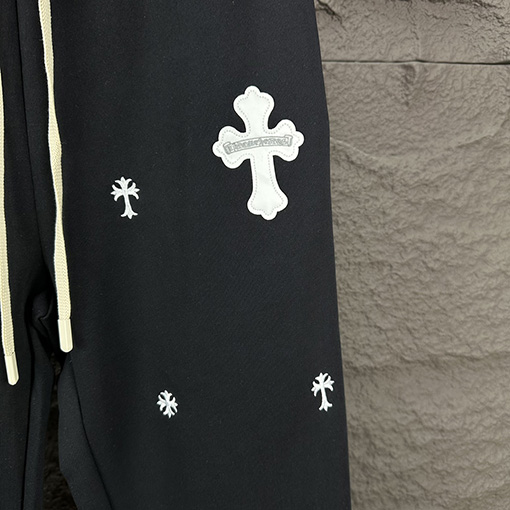 クロムハーツ 新しいファッション刺繍カップルパンツ