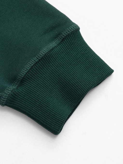 バーバリー 軍馬アルファベット刺繍ハーフジップラペルパーカー