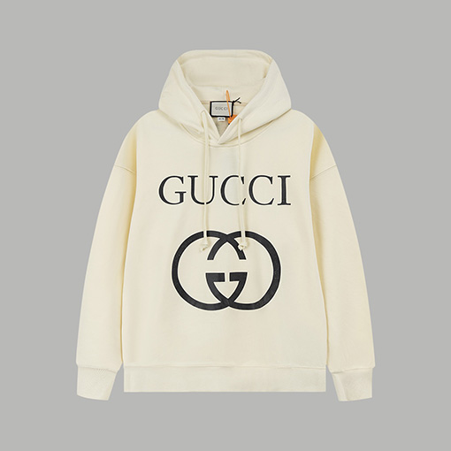グッチ クラシックなビッグ G ロゴプリントパーカー