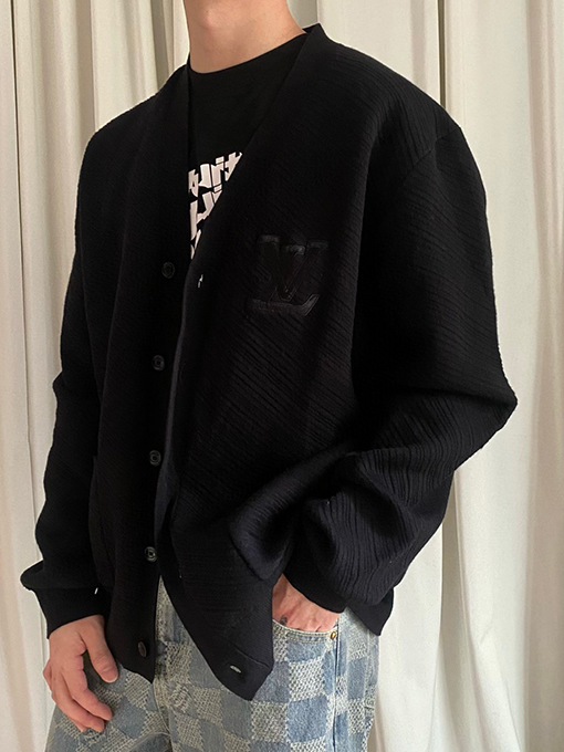 ルイヴィトン LV Epi XL ニット柄カーディガンジャケット