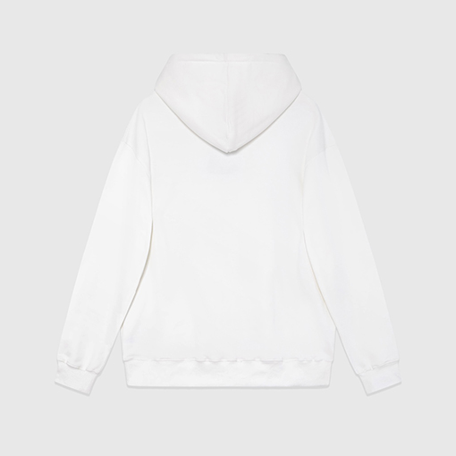 Adidas X Gucci 新しいカウンター刺繍二股フード付きパーカー
