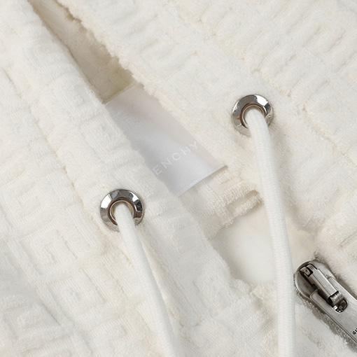 ジバンシイ  新しいジャカード 4 G ベルベット重工ジッパーコート