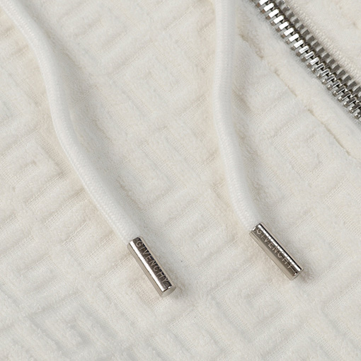ジバンシイ  新しいジャカード 4 G ベルベット重工ジッパーコート