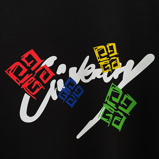 ジバンシイコピー  アルファベットプリントロゴクルーネックパーカー