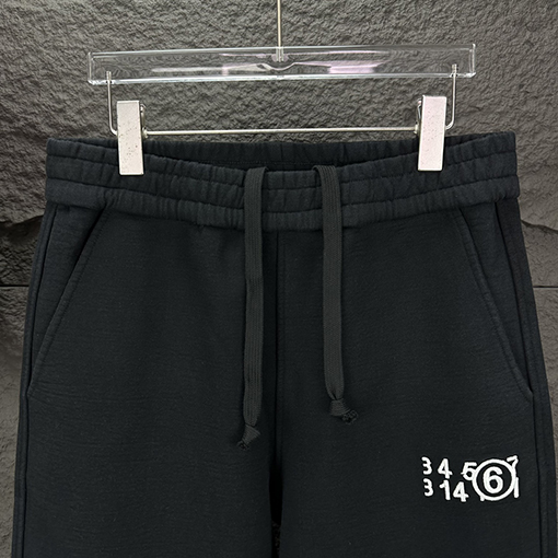 マルタンマルジェラスーパーコピー 刺繍ロゴカップル ストレートパンツ