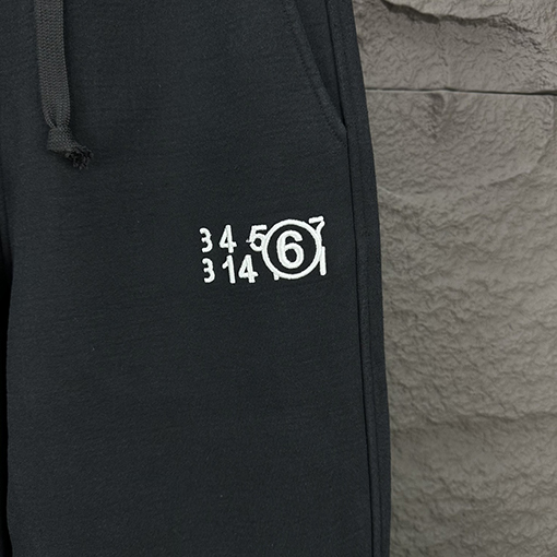 マルタンマルジェラスーパーコピー 刺繍ロゴカップル ストレートパンツ