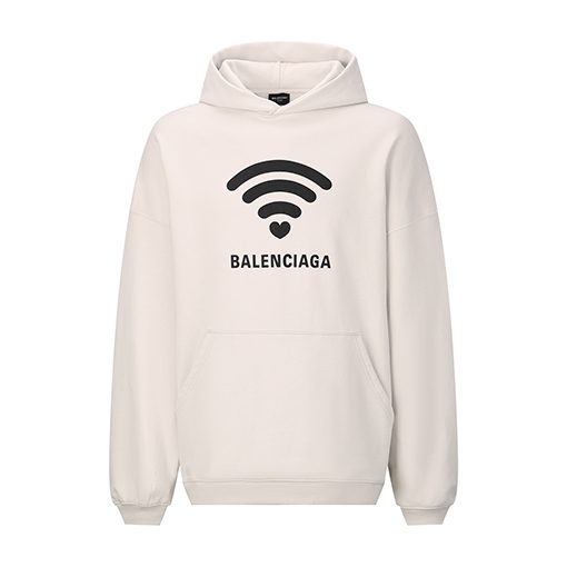 バレンシアガ Balenciaga 愛のワイヤレスプリントパーカー