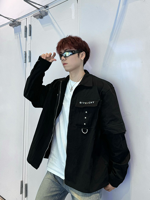 ジバンシイ  Givenchy 取り外し可能なステッチジャケット