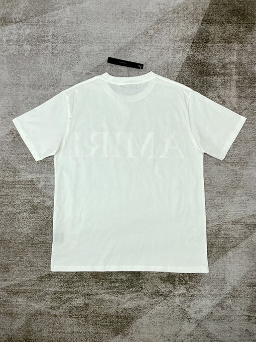 アミリコピー 新しいプリント文字ロゴTシャツ