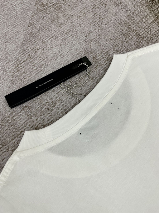 アミリコピー 新しいプリント文字ロゴTシャツ