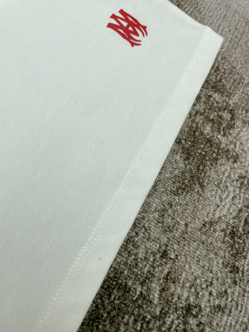 アミリコピー 新しいプリント文字ロゴTシャツ