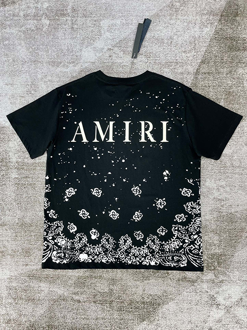 アミリスーパーコピー カシューフラワー半袖Tシャツ