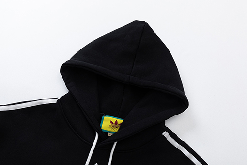 Gucci X Adidas デジタル直噴コラボフード付きスウェットシャツ
