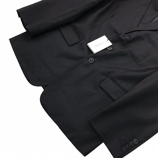 バレンシアガ スリーブロゴデザイン OVERSIZE スーツ