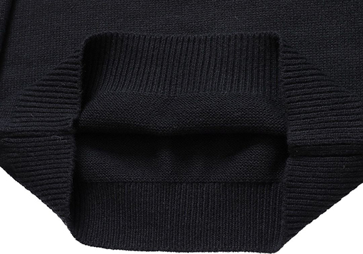 セリーヌ クラシックな刺繍文字クルーネックウールセーター
