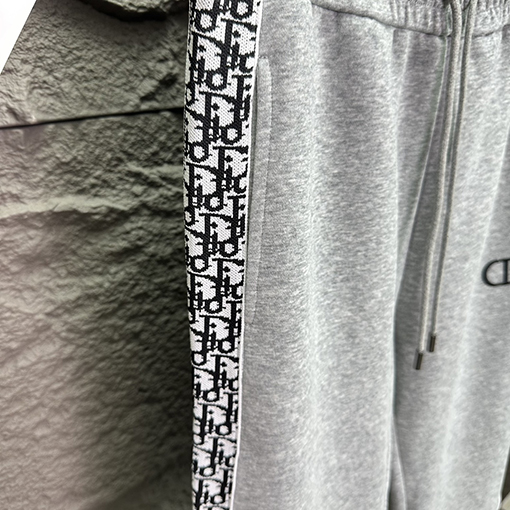 ディオール 新しいリボンフルプリントロゴカップルパンツ