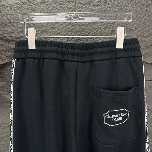 ディオール 新しいリボンフルプリントロゴカップルパンツ