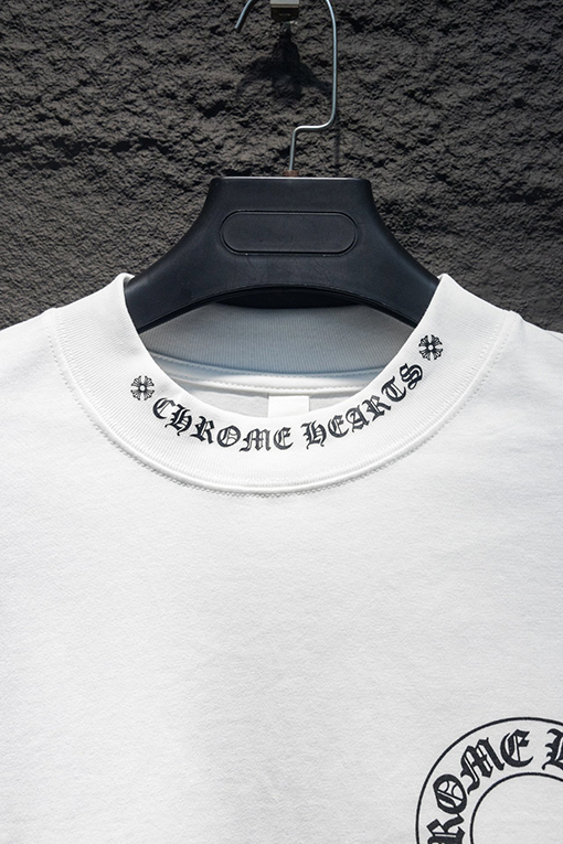 クロムハーツコピーフ ァッションプリントクラフトTシャツ