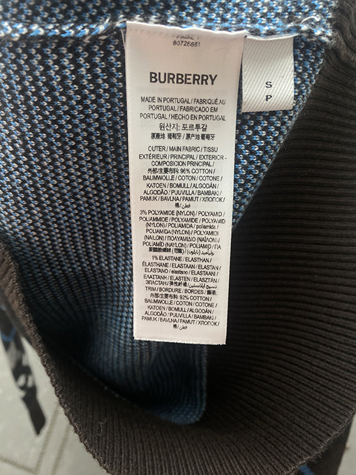 バーバリースーパーコピー  Burberry 新しい軽量ニットジャケット