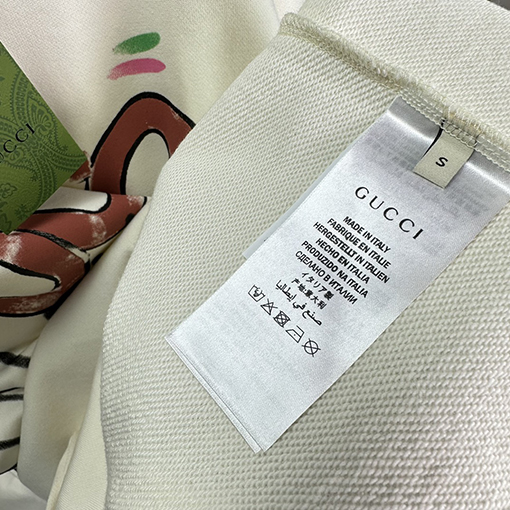 Gucci X Balenciaga 新しいアルファベットロゴのラウンドネックパーカー