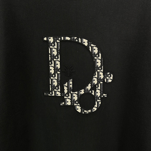 ディオールコピー 新しい布刺繍ロゴカップルラウンドネックパーカー