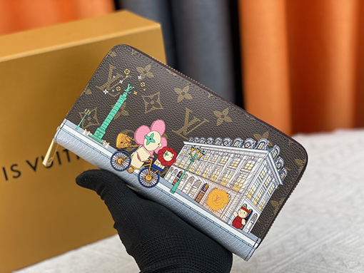 ルイヴィトン ファッショナブルなジッパー財布 M81544