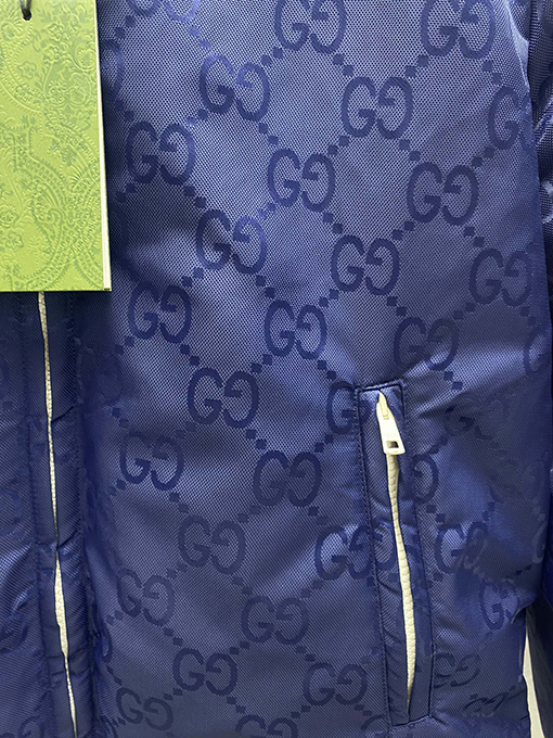 グッチコピー  新しい両面レトロスポーツジッパージャケット