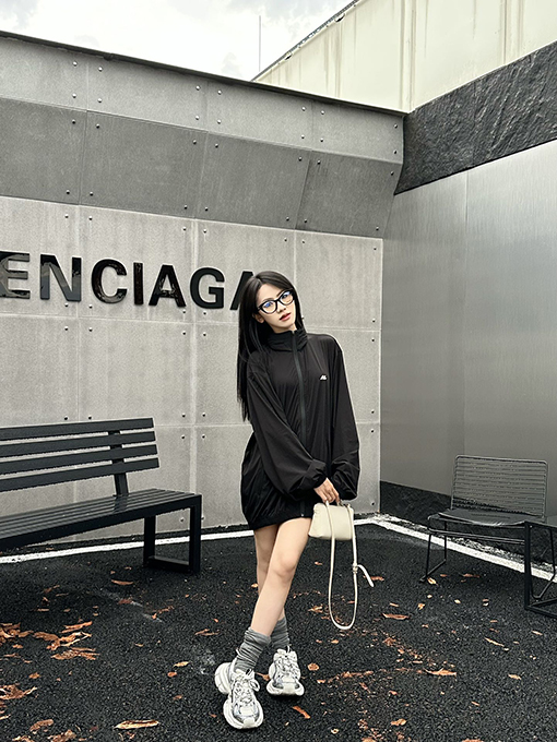 バレンシアガ Balenciaga 24Fw ib 反射ストレッチスリムジャケット