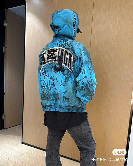 バレンシアガ ウォッシュスクラブ SKATER BAGGY ジップアップパーカー