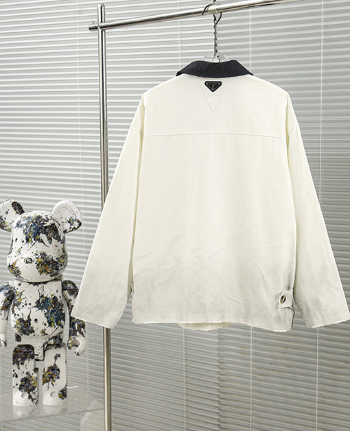 プラダコピー 24 秋冬の新しい古いショートジャケット