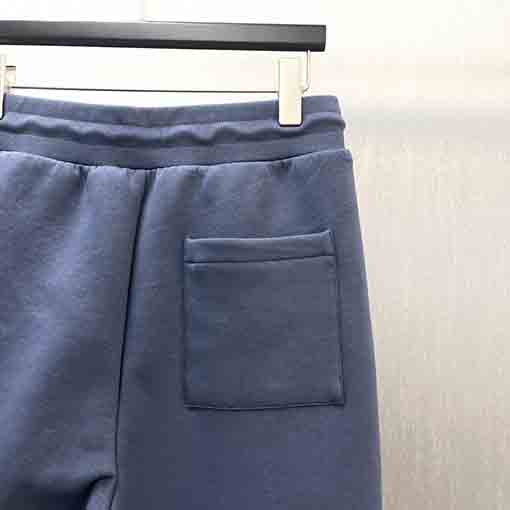 ルイヴィトン ビーズジッパーヘッドコットンニットジョギングパンツ