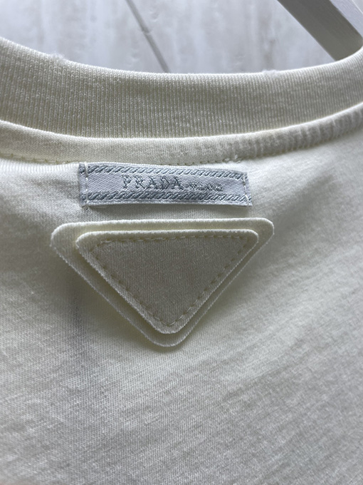 プラダコピー レディース 24FwショートレディースプリントTシャツ