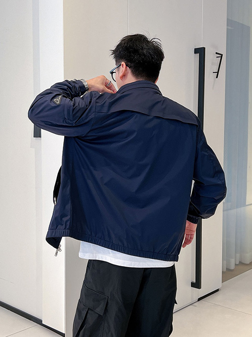プラダ 新しい両面ファッションブレンドジャケット