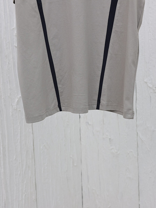 バレンシアガ ショーダブルリングステッチレーシング半袖Tシャツ