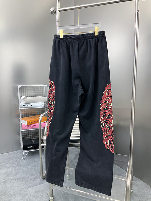 バレンシアガスーパーコピー 24 SS 炎のトーテム炒めスノーフレークパンツ