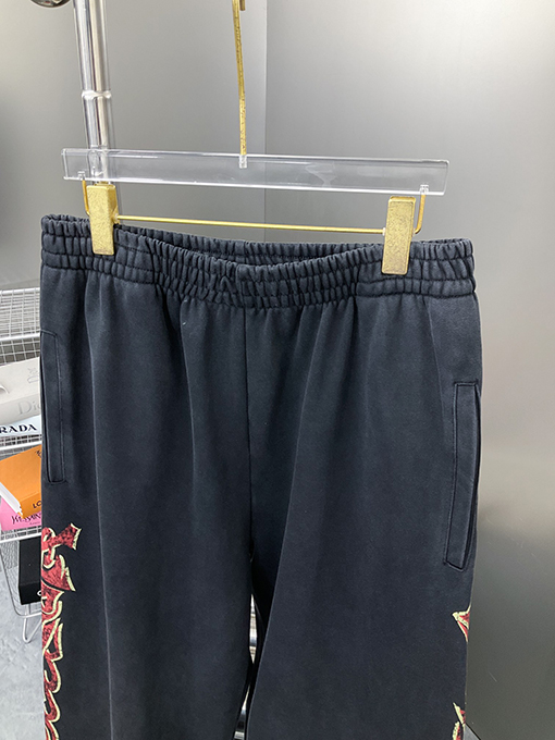バレンシアガスーパーコピー 24 SS 炎のトーテム炒めスノーフレークパンツ