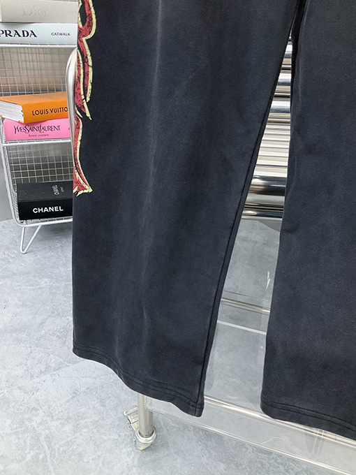 バレンシアガスーパーコピー 24 SS 炎のトーテム炒めスノーフレークパンツ