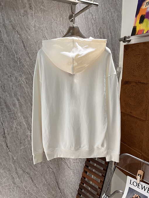 プラダ 三角形のステッチポケット付きパーカー