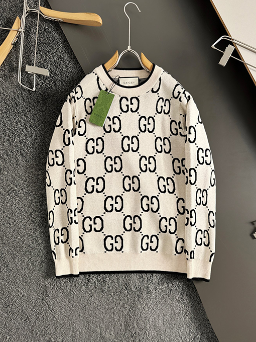 グッチスーパーコピー  24SS 新しいジャカードセーター
