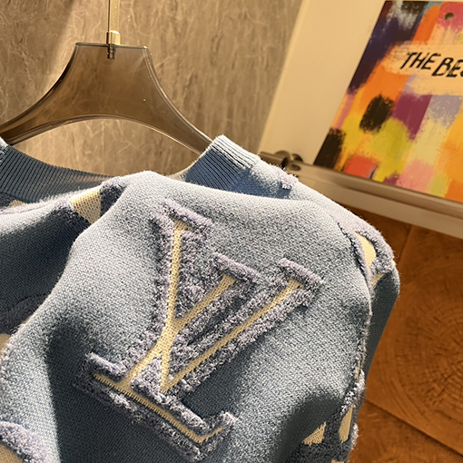 ルイヴィトンスーパーコピー 24SS 秋冬新作ジャカードセーター