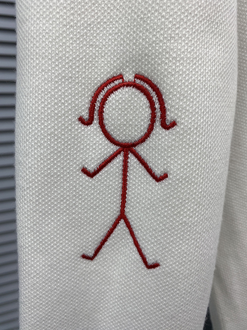 トムブラウン バッター刺繍柄プルオーバーセーター