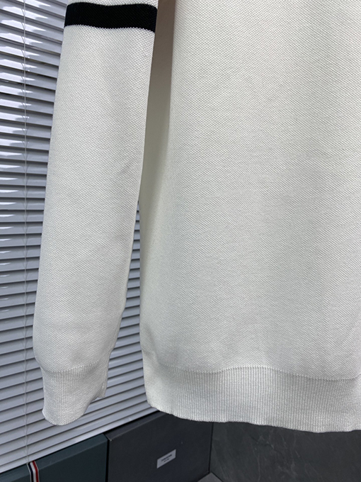トムブラウン バッター刺繍柄プルオーバーセーター