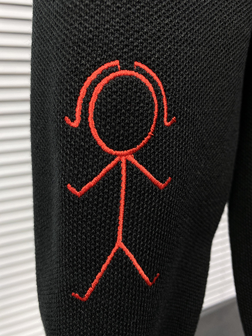 トムブラウン バッター刺繍柄プルオーバーセーター
