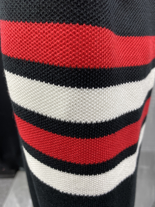 トムブラウン バッター刺繍柄プルオーバーセーター