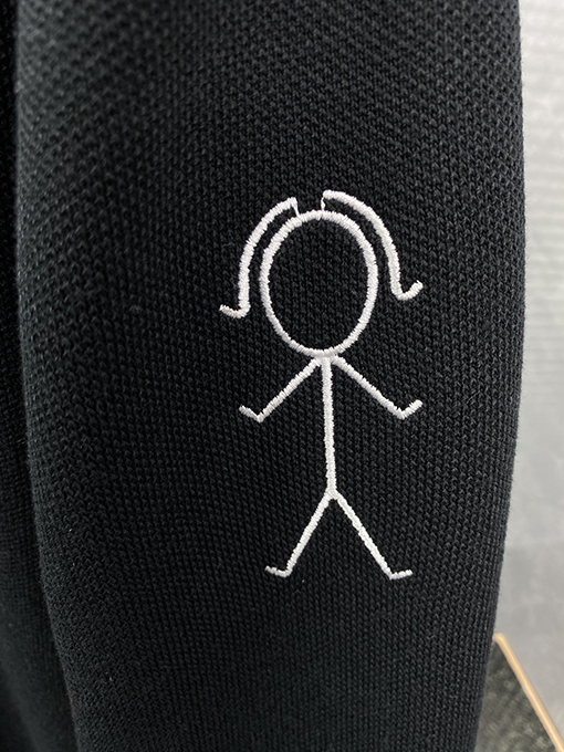 トムブラウン バッター刺繍柄プルオーバーセーター